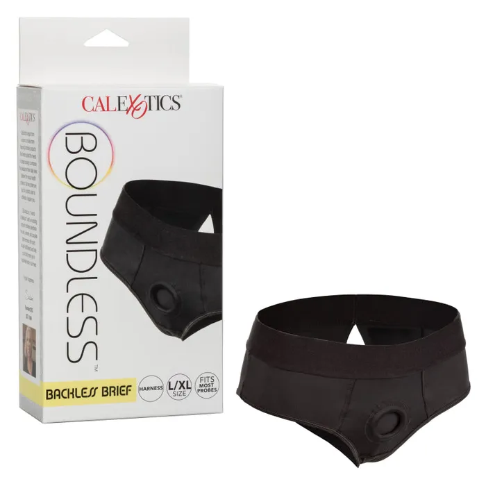 Calexotics Anal | Boundless Backless Brief - L/xl - Black