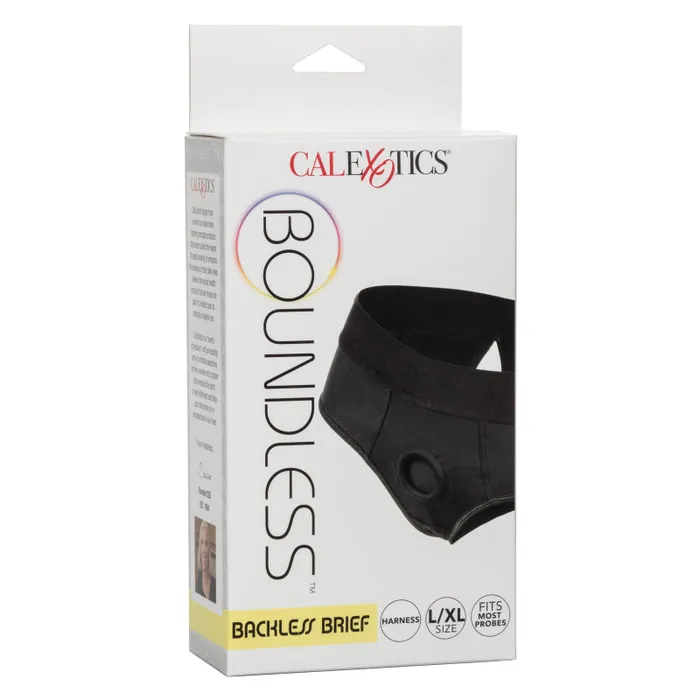 Calexotics Anal | Boundless Backless Brief - L/xl - Black Calexotics Anal | Boundless Backless Brief - L/xl - Black
