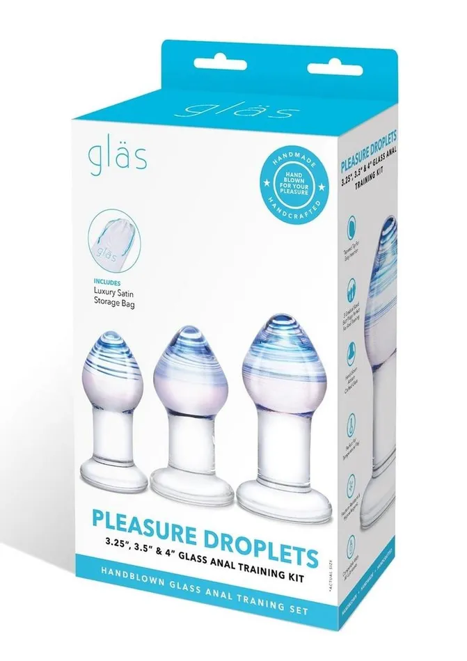 Glas Anal Glas Amethyst Rain Anal Training Kit