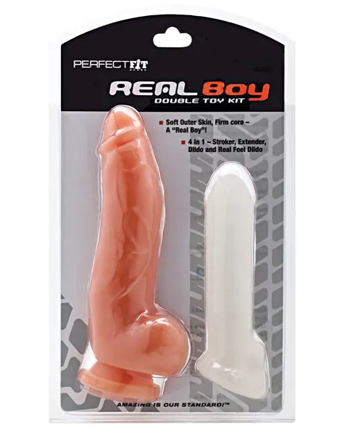 Dildos Perfect Fit Real Boy Dildo Kit Perfect Fit