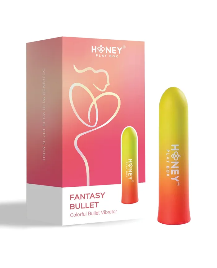 Female Sex Toys Honey Play Box Fantasy Color Gradient Bullet Vibrator