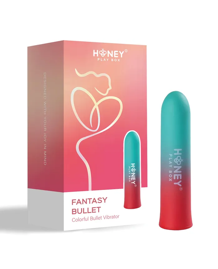 Female Sex Toys Honey Play Box Fantasy Color Gradient Bullet Vibrator