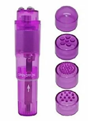 Cloud 9 Novelties Female Sex Toys Cloud 9 Novelties Mini Massager Pocket Rocket W 4 Attachments