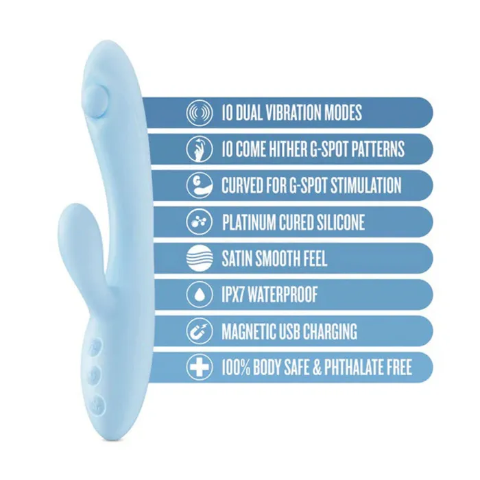 Blush Vibrators Play With Me Moondust Magic Blue