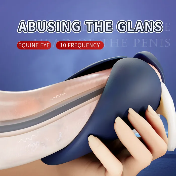 Yunman Female Sex Toys Powerful Vibrator Glans Massager Penis Stimulator Mens Horse Eye Trainer