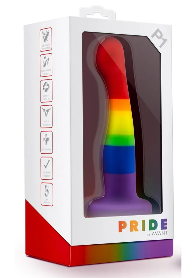 Avant Pride P1 Freedom Silicone Dildo Avant Dildos Avant Pride P1 Freedom Silicone Dildo Avant Dildos