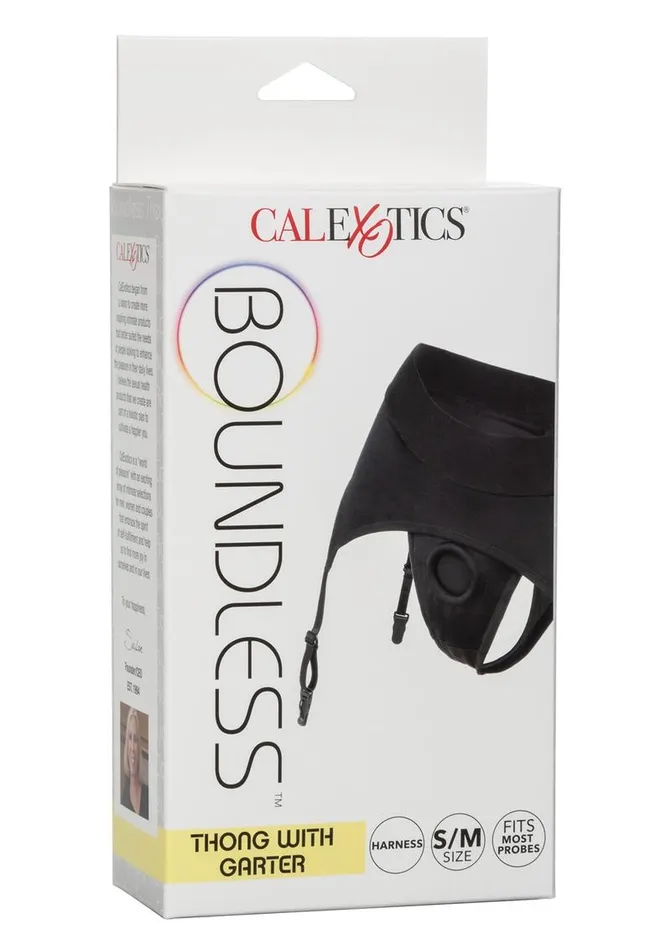 Boundless Female Sex Toys Boundless Thong with Garter Harness