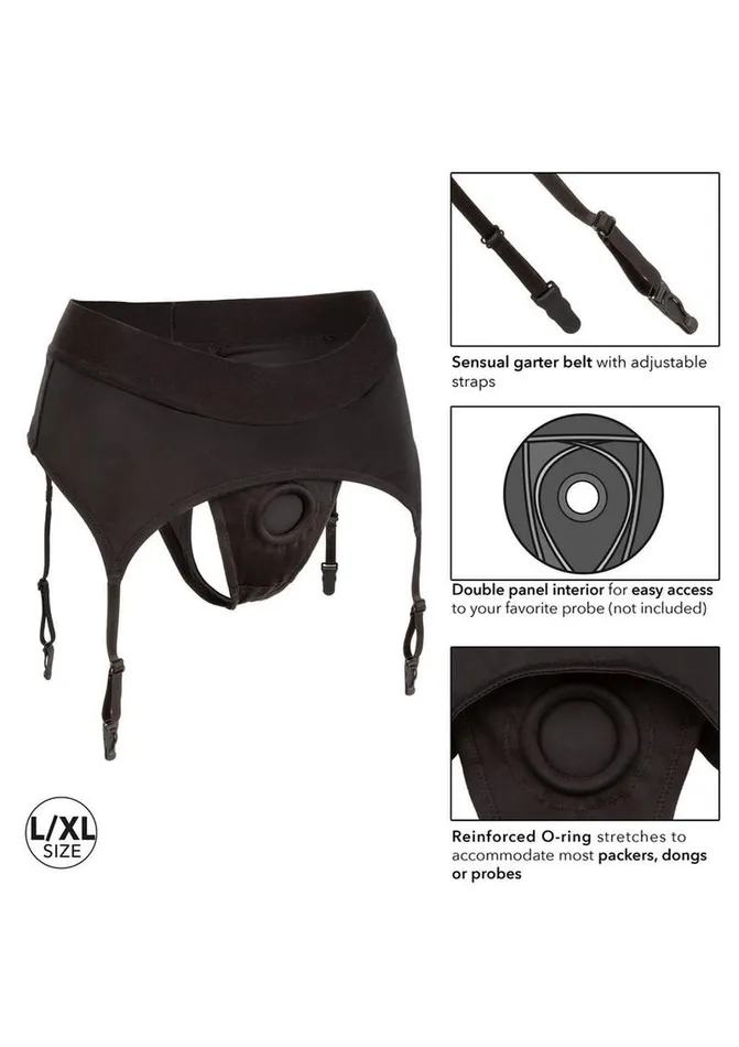 Boundless Female Sex Toys Boundless Thong with Garter Harness