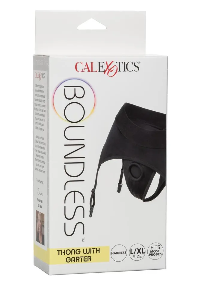 Boundless Female Sex Toys Boundless Thong with Garter Harness
