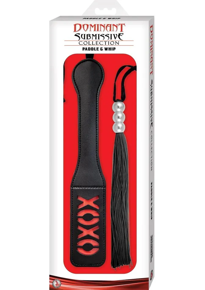 Dominant Submissive Collection Paddle and Whip Dominant Submissive Vibrators