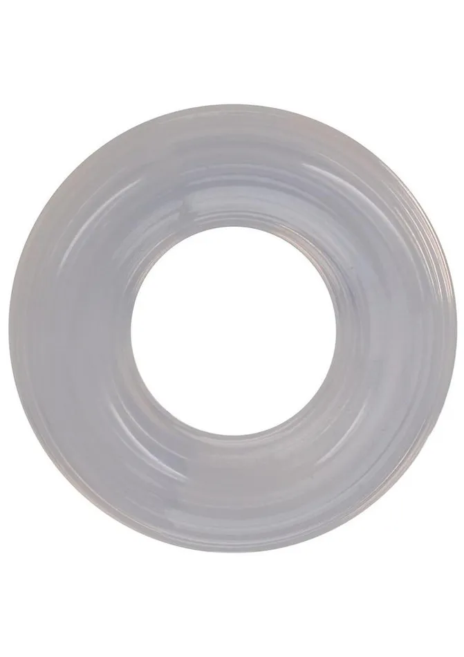 Male Sex Toys Rock Solid Ribbed Donut Silicone Cock Ring Rock Solid