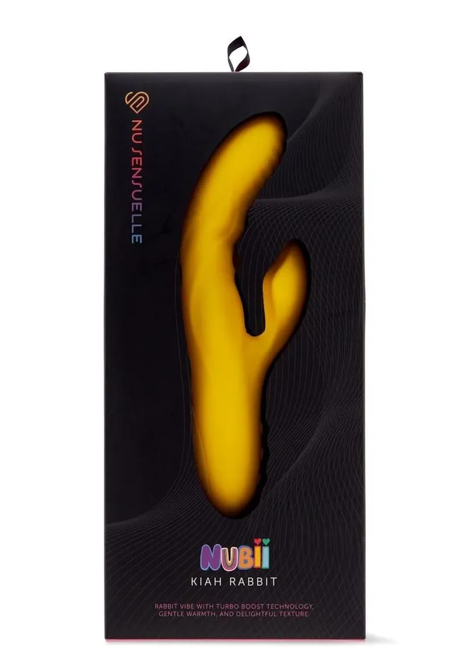 Nu Sensuelle Vibrators Nu Sensuelle Kiah Nubii Rechargeable Silicone Rabbit
