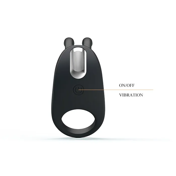 Pretty Love Vibrators Pretty Love Rabbit Vibrator Black