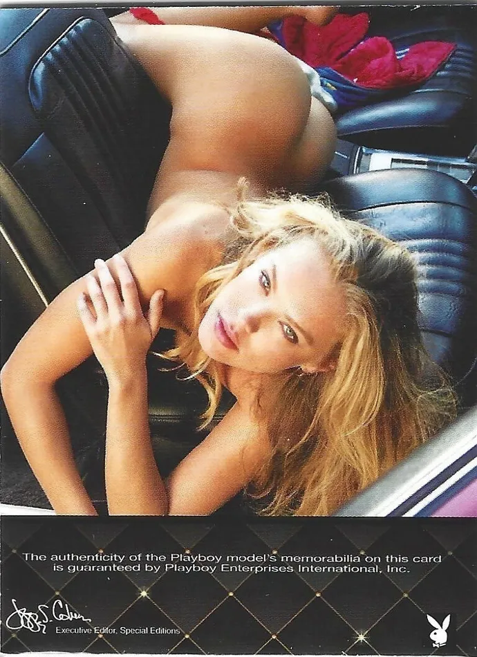Dans Cards Dildos Playboys The Best Of Playboy Kristy Garett Platinum Foil Memorabilia Card Dans Cards Dildos Playboys The Best Of Playboy Kristy Garett Platinum Foil Memorabilia Card