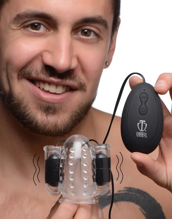 Female Sex Toys Deluxe Dual Vibrating Head Teaser XR Brands