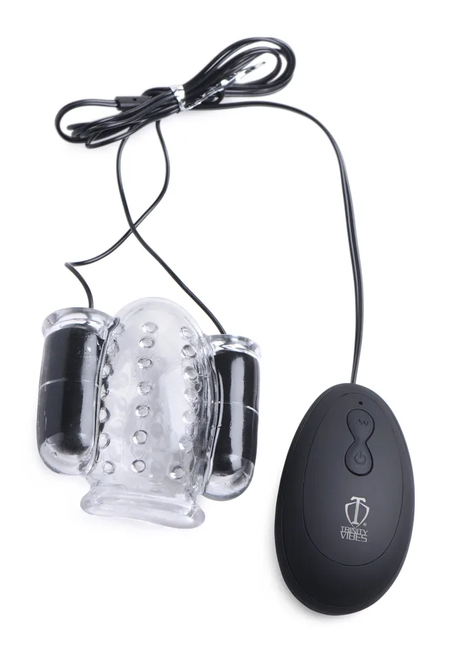 Female Sex Toys Deluxe Dual Vibrating Head Teaser XR Brands