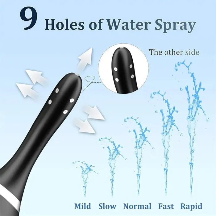 Remote Control Reusable Anal Douche Bottle for Colon Cleanse Men Adorime Male Sex Toys