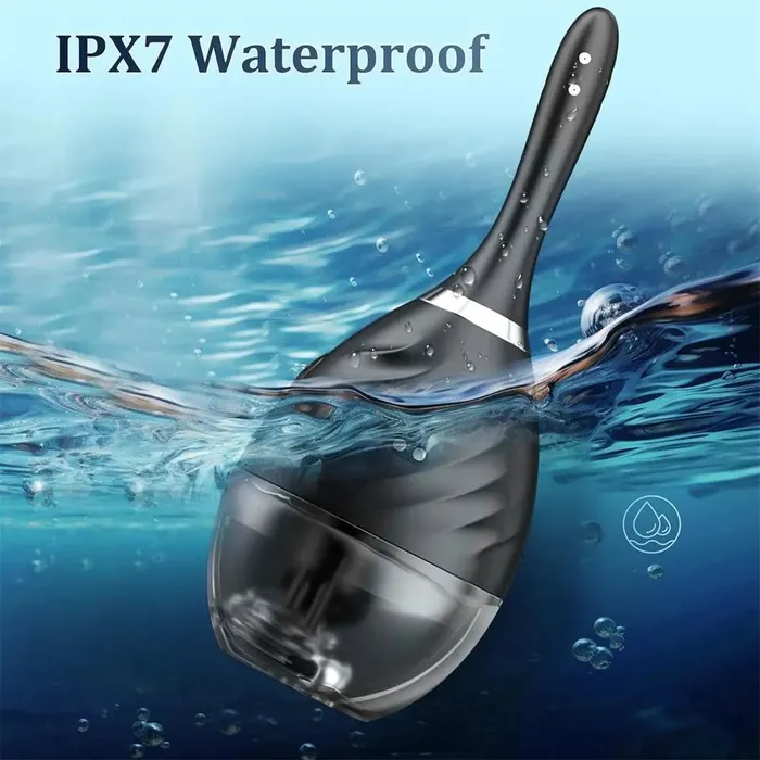 Remote Control Reusable Anal Douche Bottle for Colon Cleanse Men Adorime Male Sex Toys