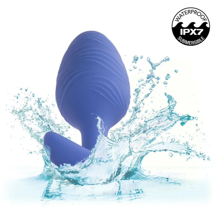 Calexotics Anal Cheeky Vibrating GlowInTheDark Large Butt Plug