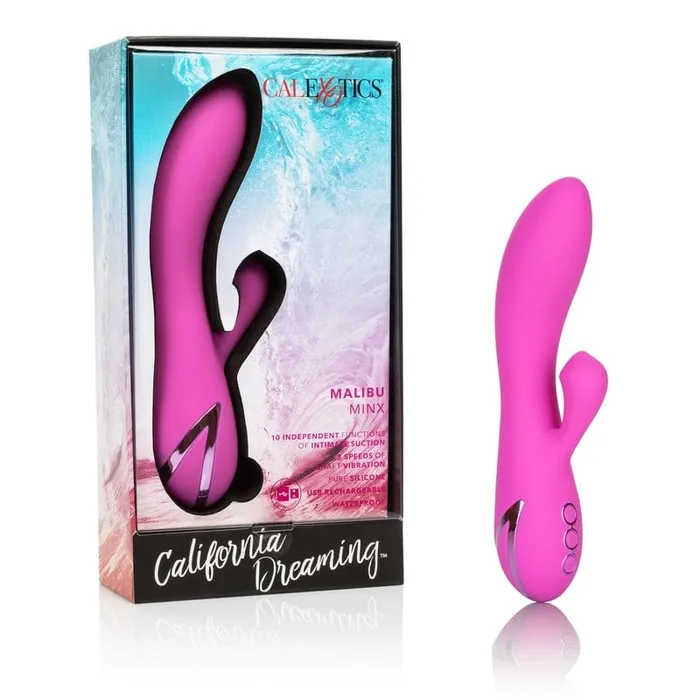 CALEXOTICS Vibrators Calexotics California Dreaming Malibu Minx Sucking Massager