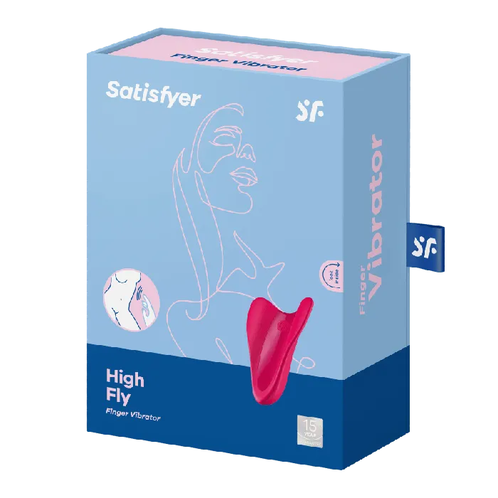 Vibrators Satisfyer High Fly Finger Vibrator Satisfyer